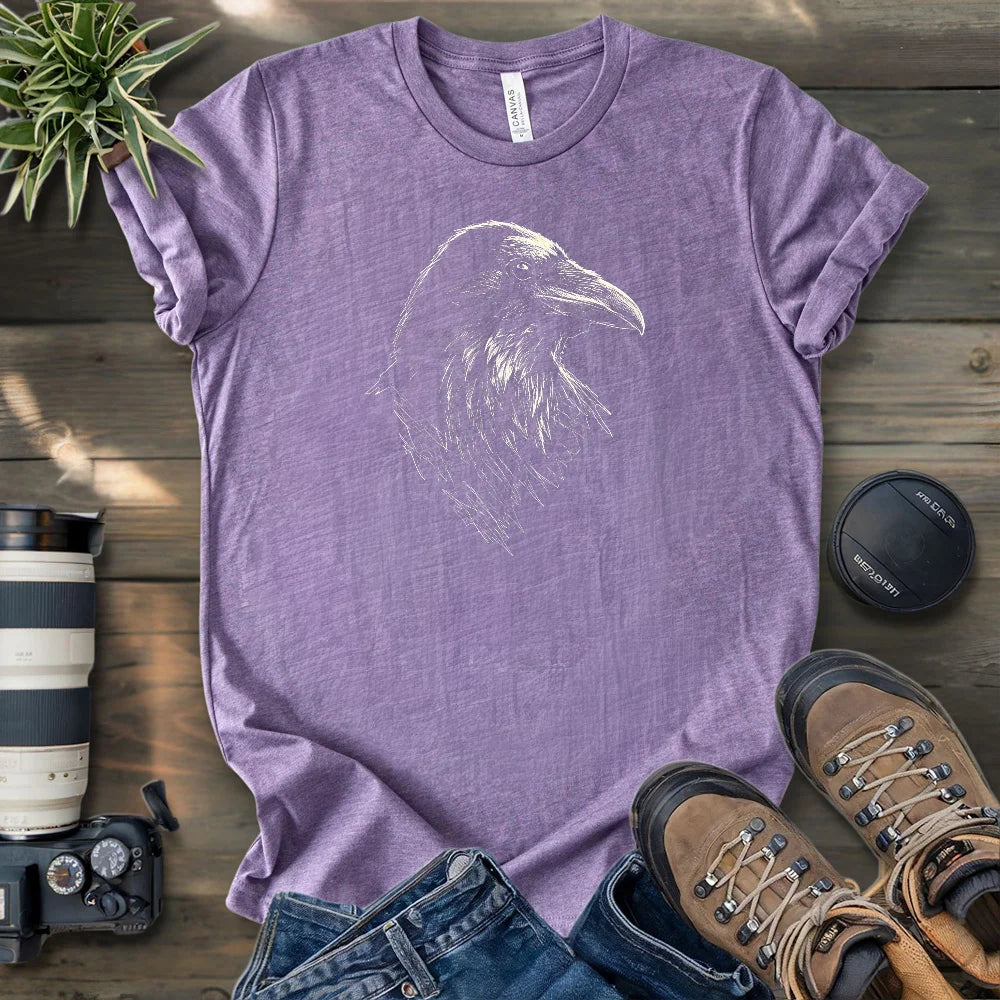 Raven Portrait T-shirt