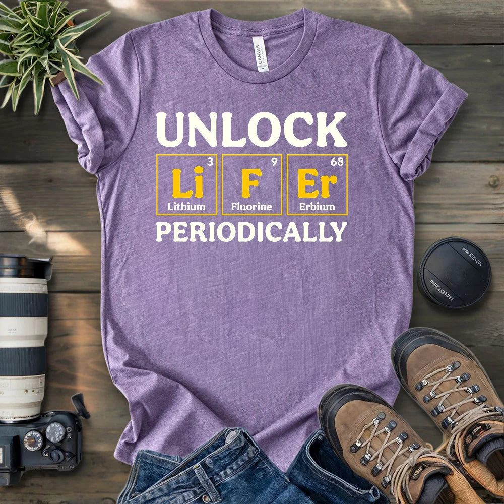 Unlock Lifer Periodically T-shirt