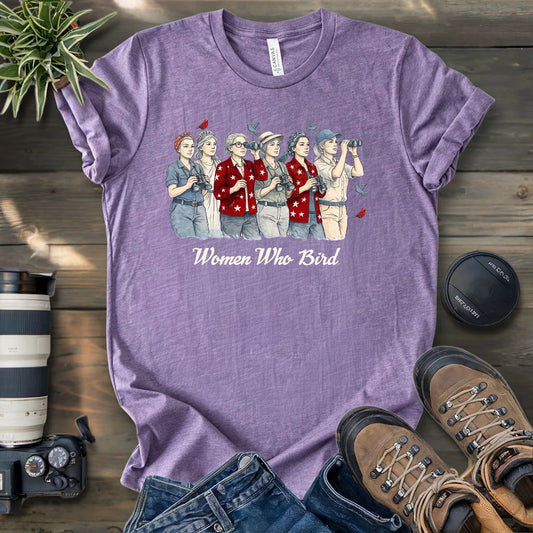 Women Who Bird T-shirt