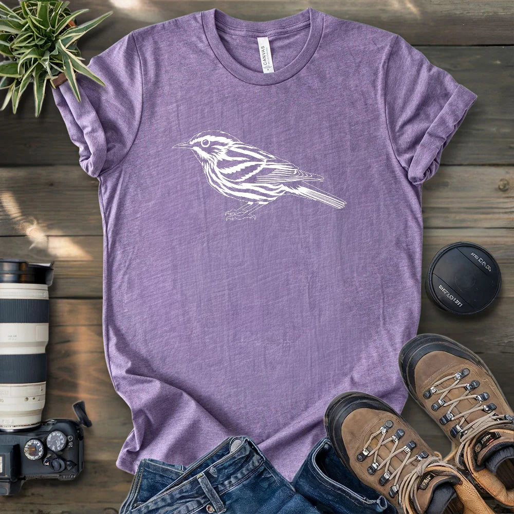 Zebra Warbler T-shirt