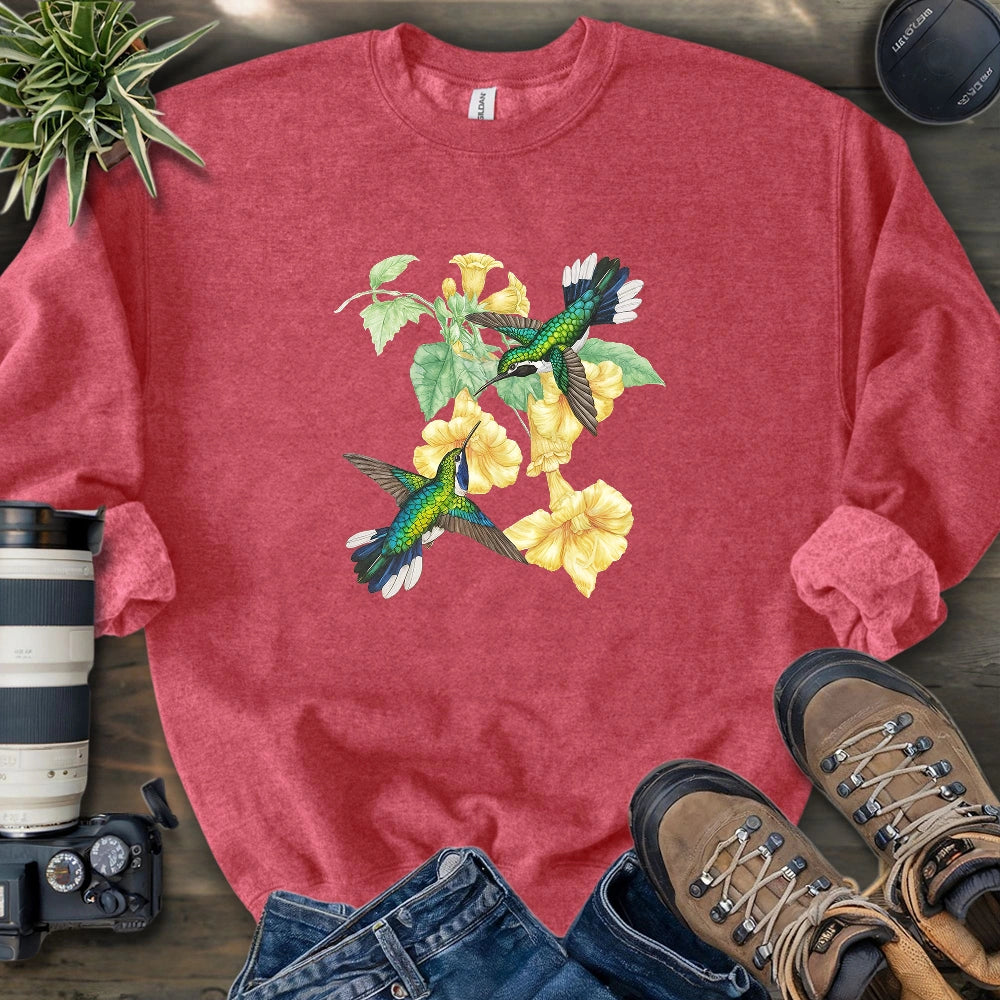 A Hummingbird Couple Sweatshirt