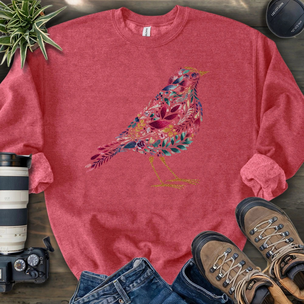 Bird Made By Leaves Sweatshirt