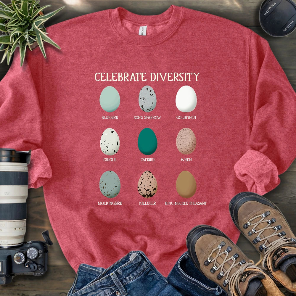 Celebrate Egg Diversity Sweatshirt