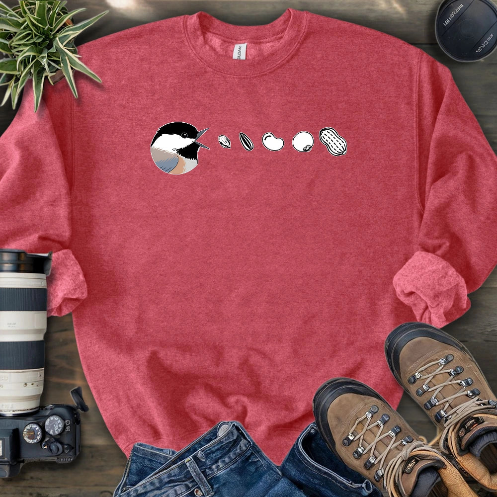 Chickadee Feast Sweatshirt