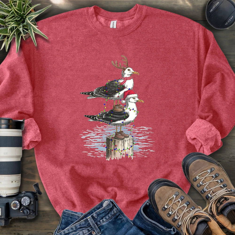 Christmas Seagulls Sweatshirt