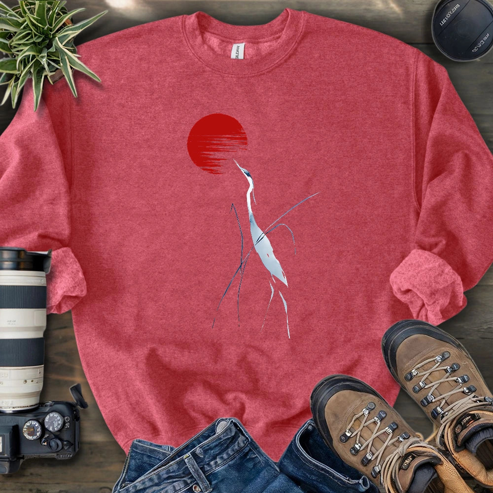 Crane Of The Dawn Sweatshirt