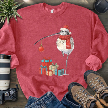 Curlew Holding Ornament Sweatshirt