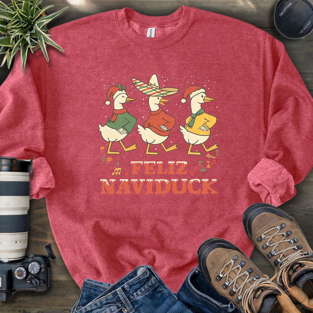 Feliz Naviduck Sweatshirt