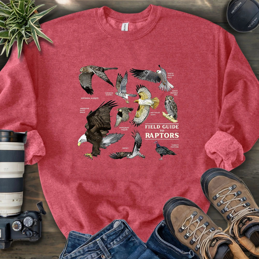 Field Guide To Raptors Sweatshirt
