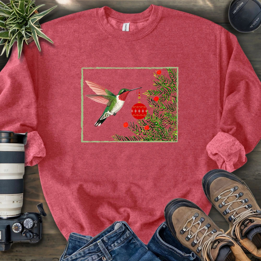 Hummingbird Decorating Sweatshirt