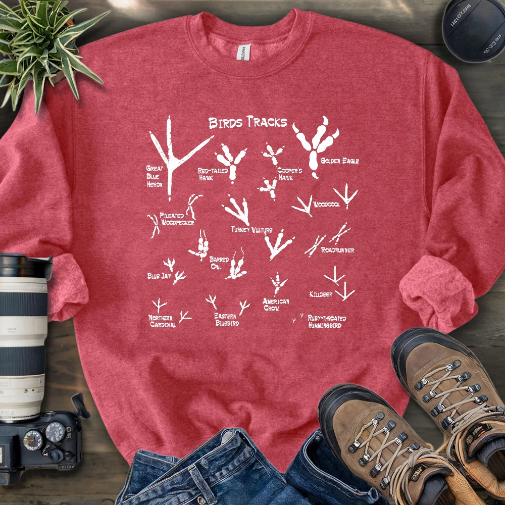 ID Bird Footprints Sweatshirt