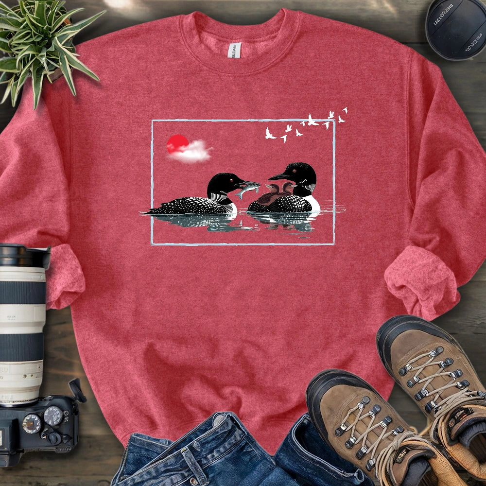 Loon Family Sweatshirt