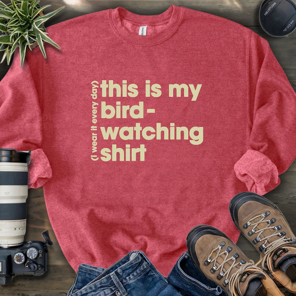 My Bird-watching Sweatshirt