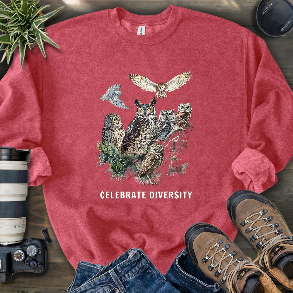 Owl Diversity Sweatshirt