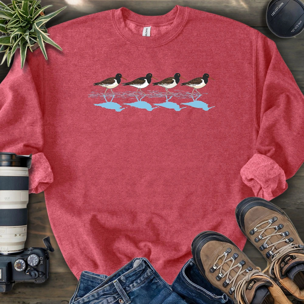 Oystercatchers Walking Sweatshirt