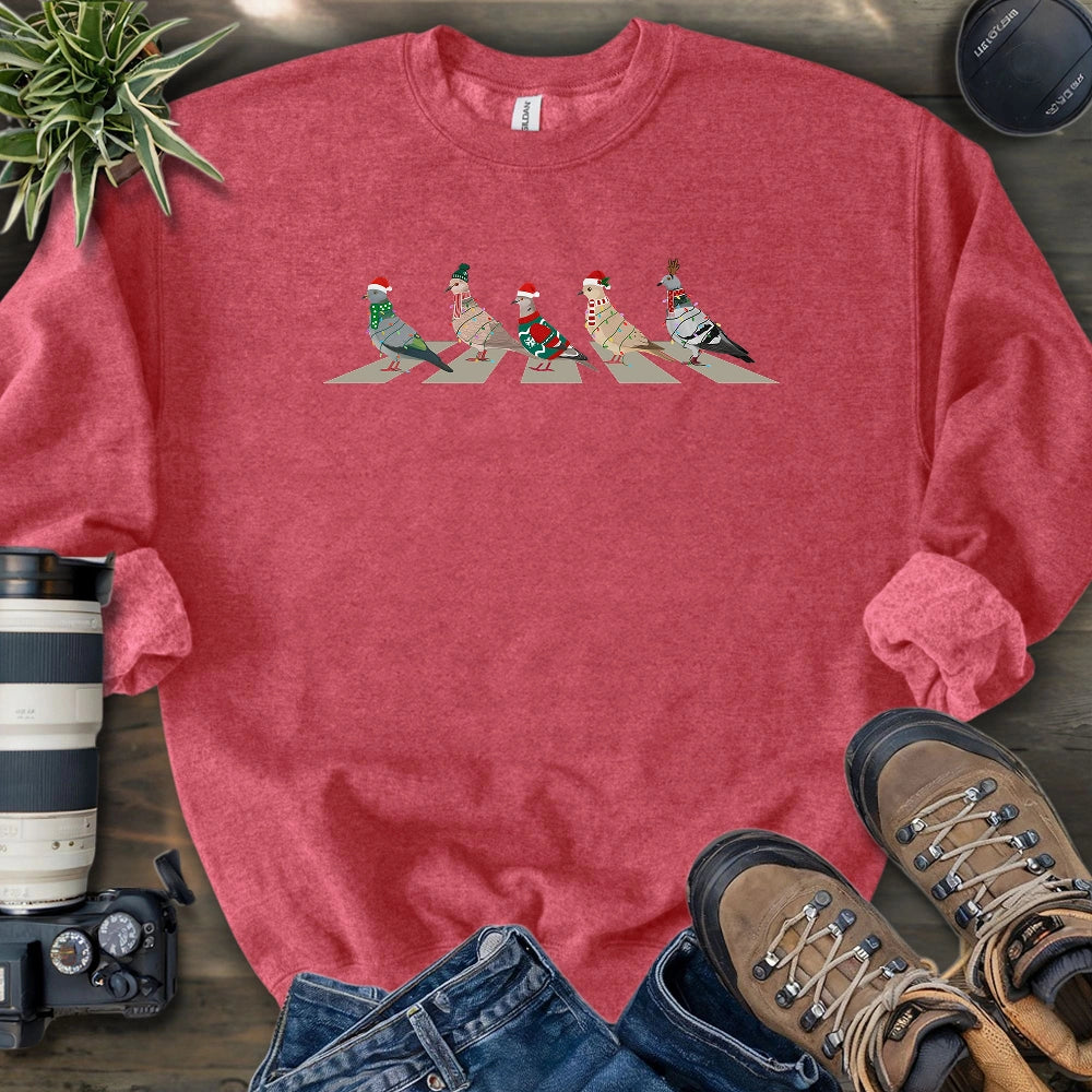 Pigeons on Abbey Road Sweatshirt