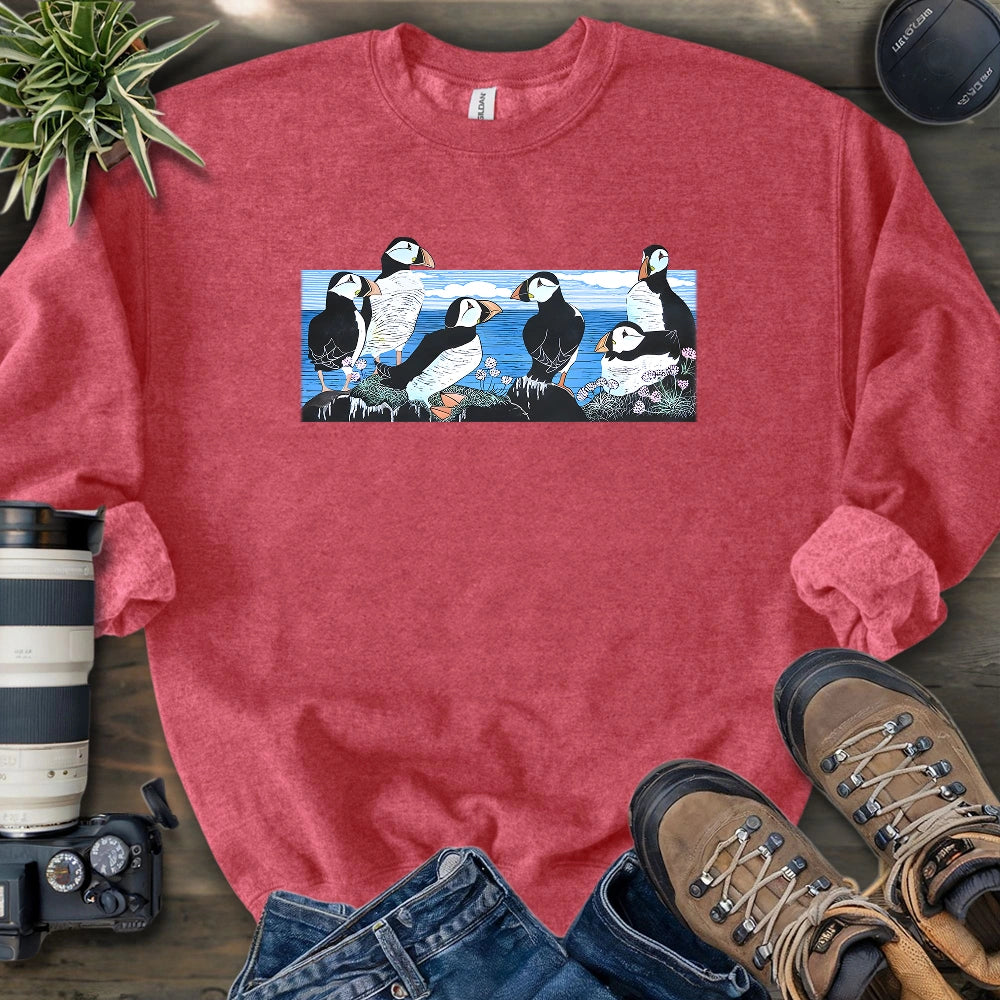 Puffin Circle Sweatshirt