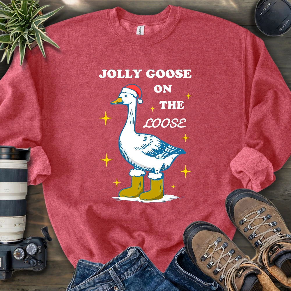 Silly Goose Christmas Sweatshirt