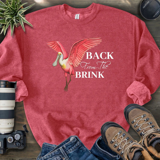 Spoonbill Back From The Brink Sweatshirt