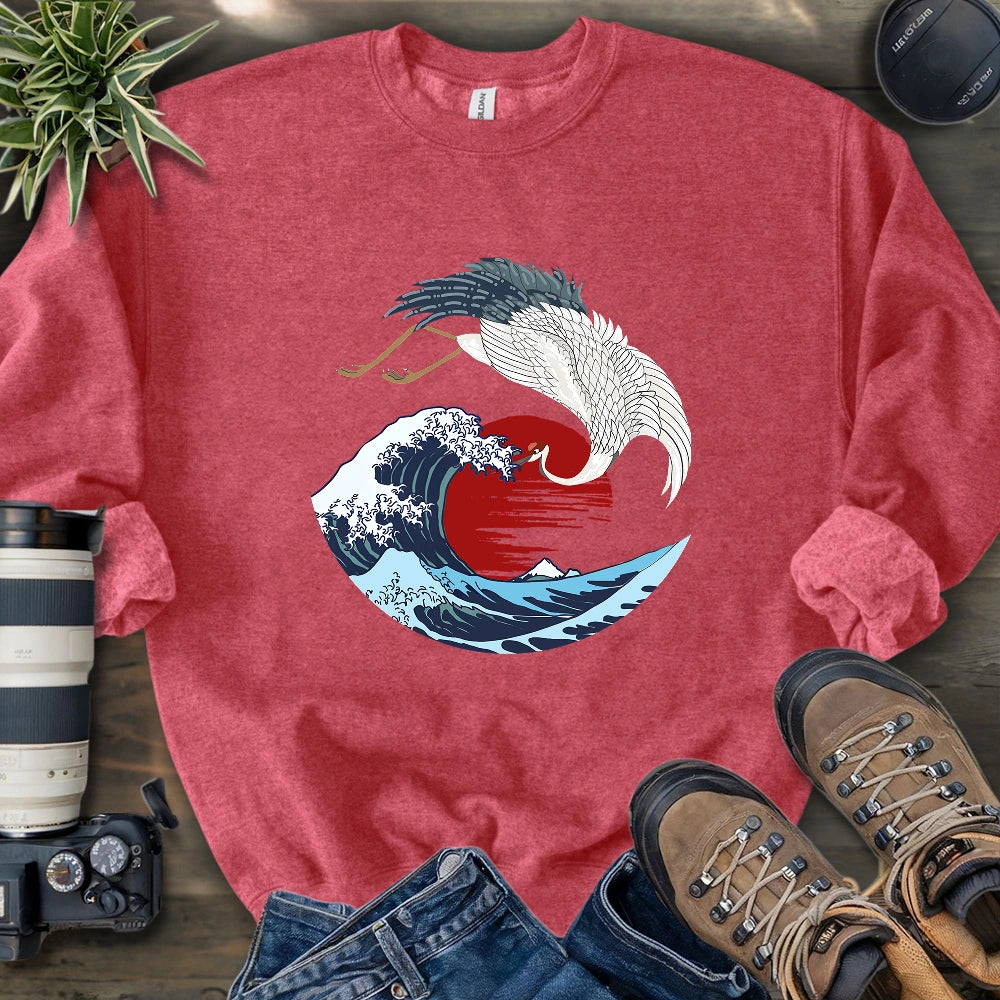 The Japanese Crane Sweatshirt
