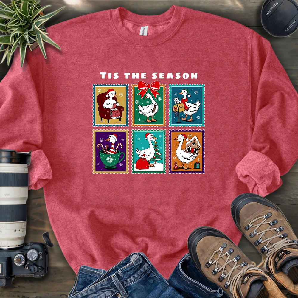 Tis The Season Goose Sweatshirt