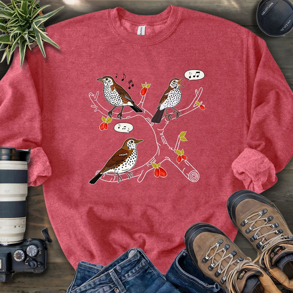 Wood Thrush's Song Sweatshirt