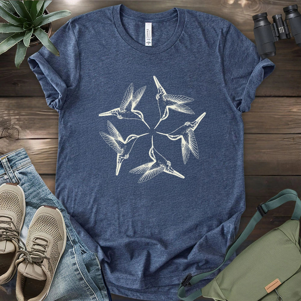 Hummingbird Flower T-shirt
