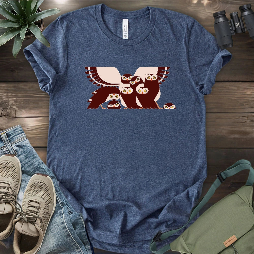 Owl Family T-shirt