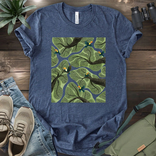 Toucan In Jungle T-shirt