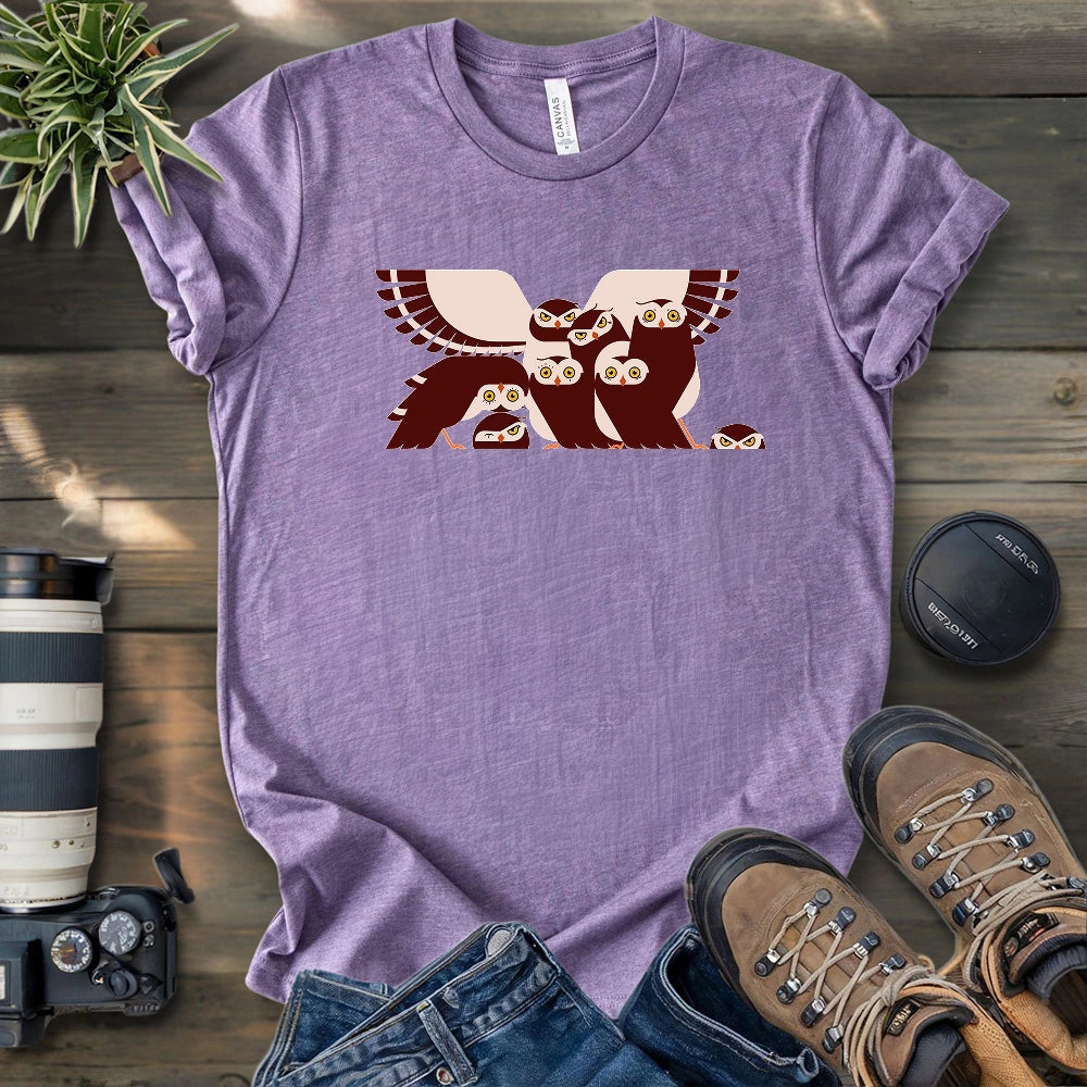 Owl Family T-shirt