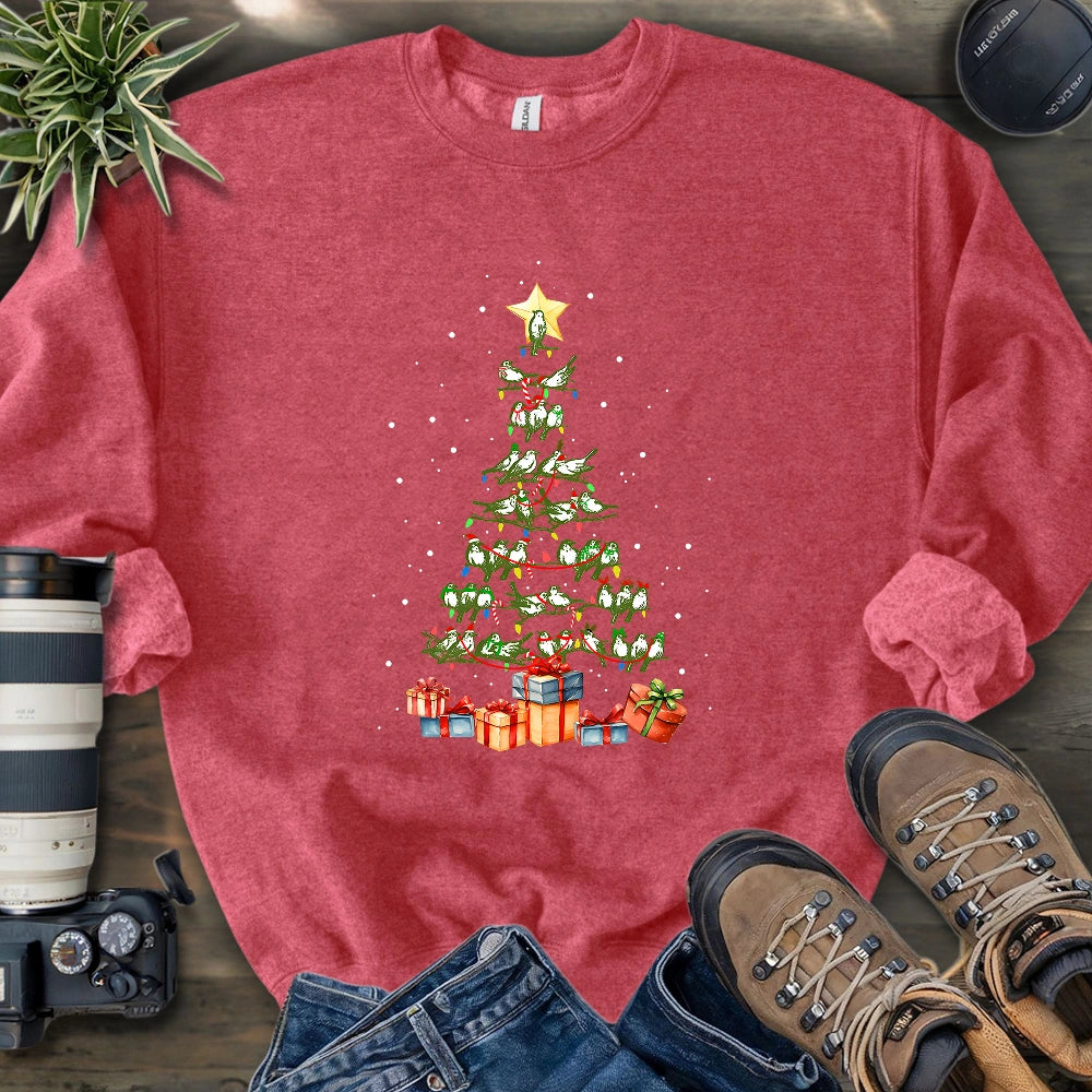 Birdy Christmas Tree Sweatshirt