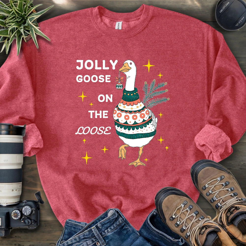 Jolly Goose On The Loose Sweatshirt