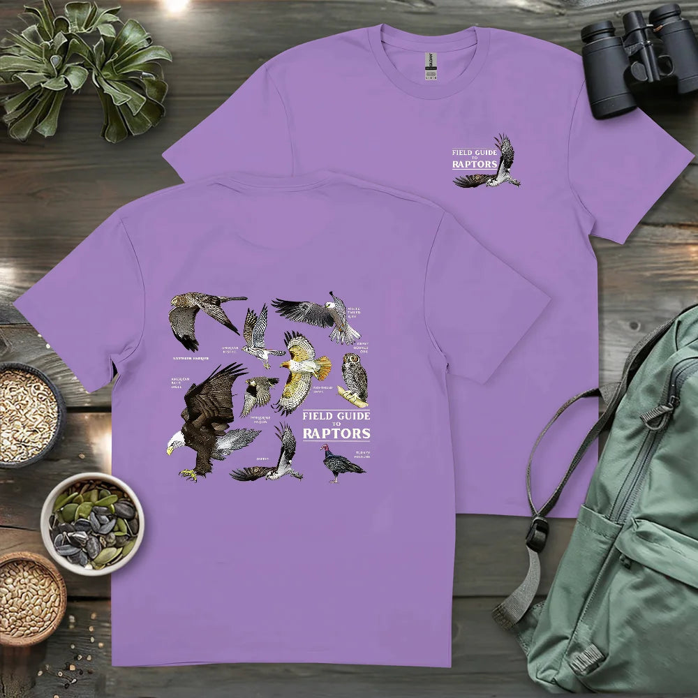Field Guide To Raptors 2 Side T-shirt