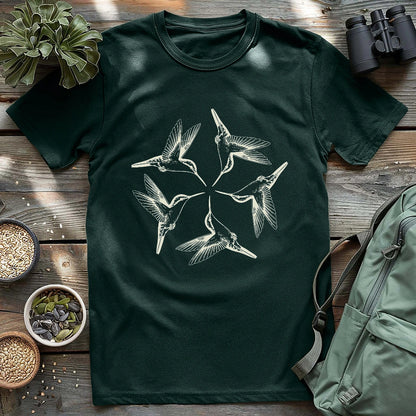 Hummingbird Flower T-shirt