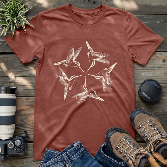 Hummingbird Flower T-shirt
