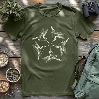 Hummingbird Flower T-shirt