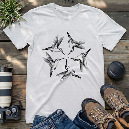 Hummingbird Flower T-shirt