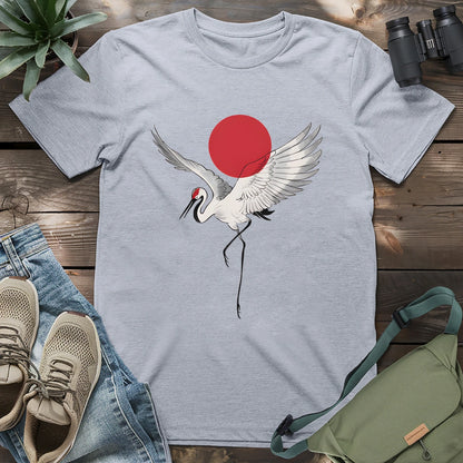 Japan Sun Crane T-shirt