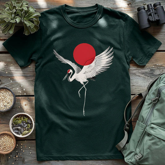 Japan Sun Crane T-shirt