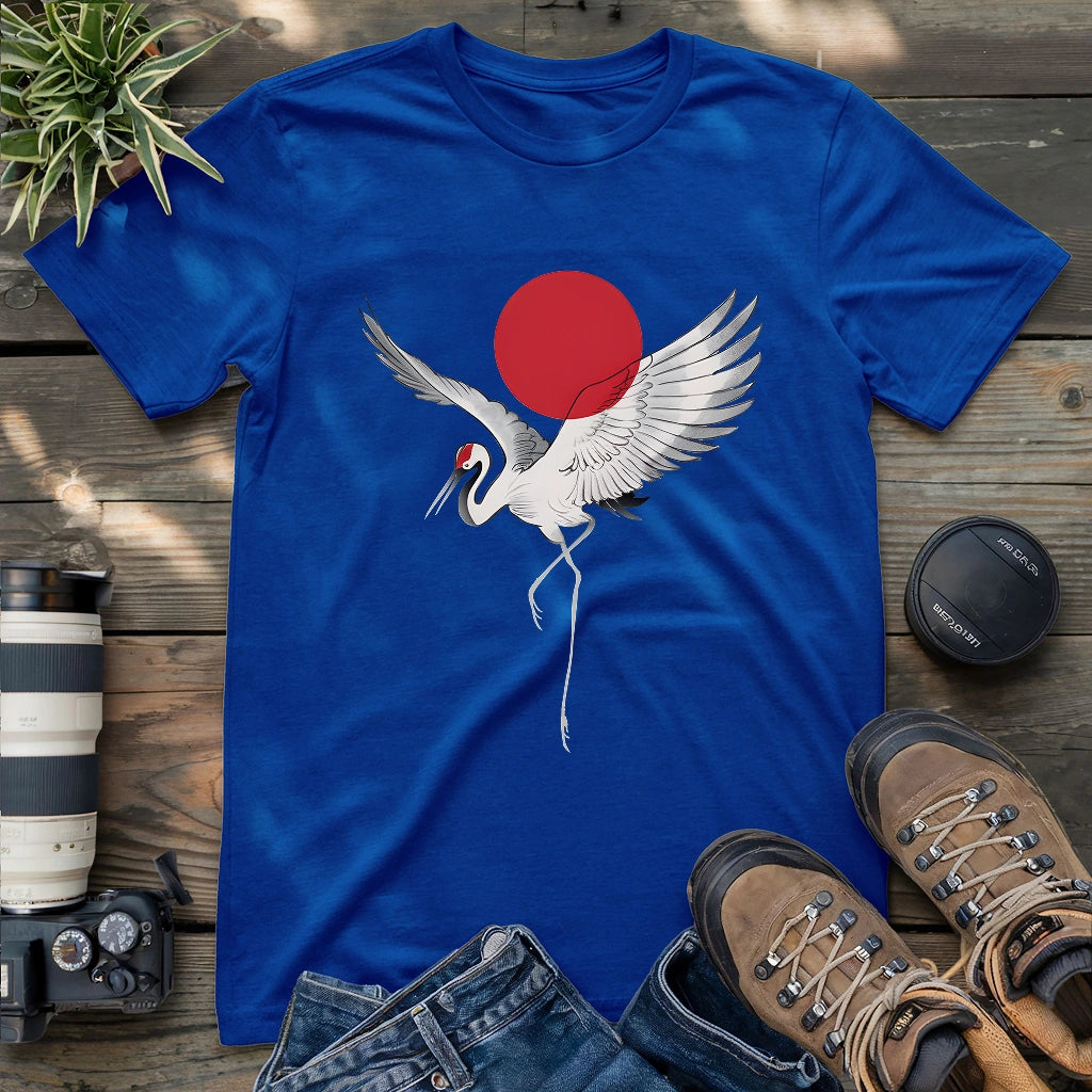 Japan Sun Crane T-shirt