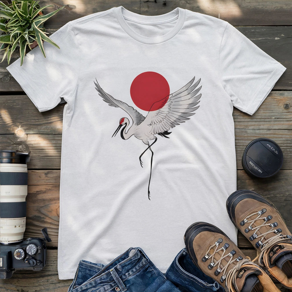 Japan Sun Crane T-shirt