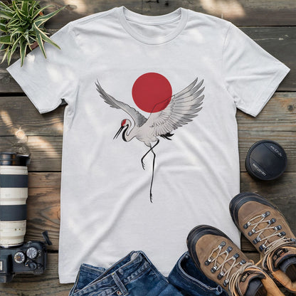 Japan Sun Crane T-shirt