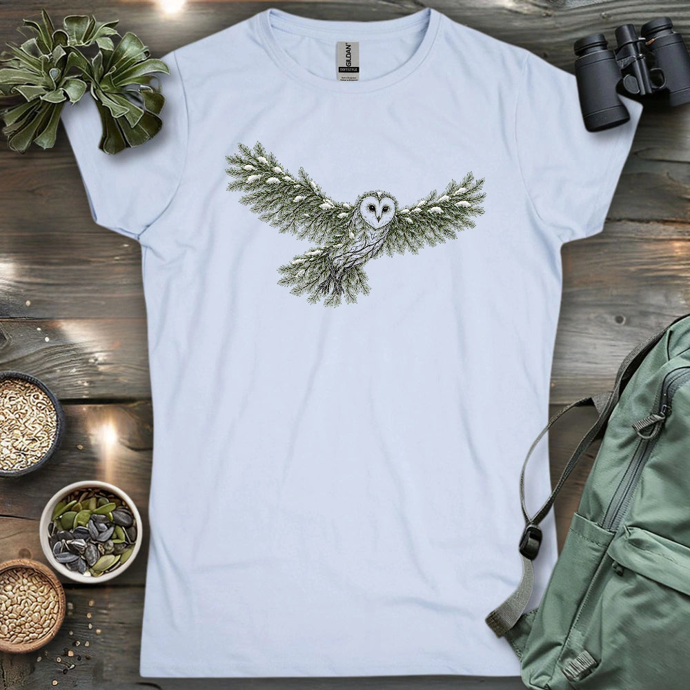 Barn Owl FLying Women's T-shirt