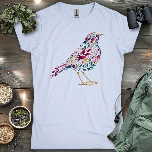 Bird Made By Leaves Women's T-shirt