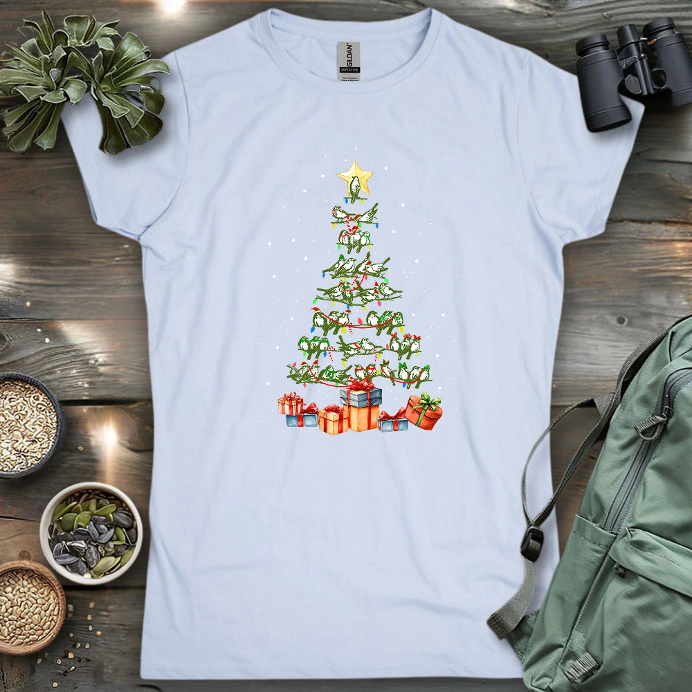 Birdy Christmas Tree Women's T-shirt