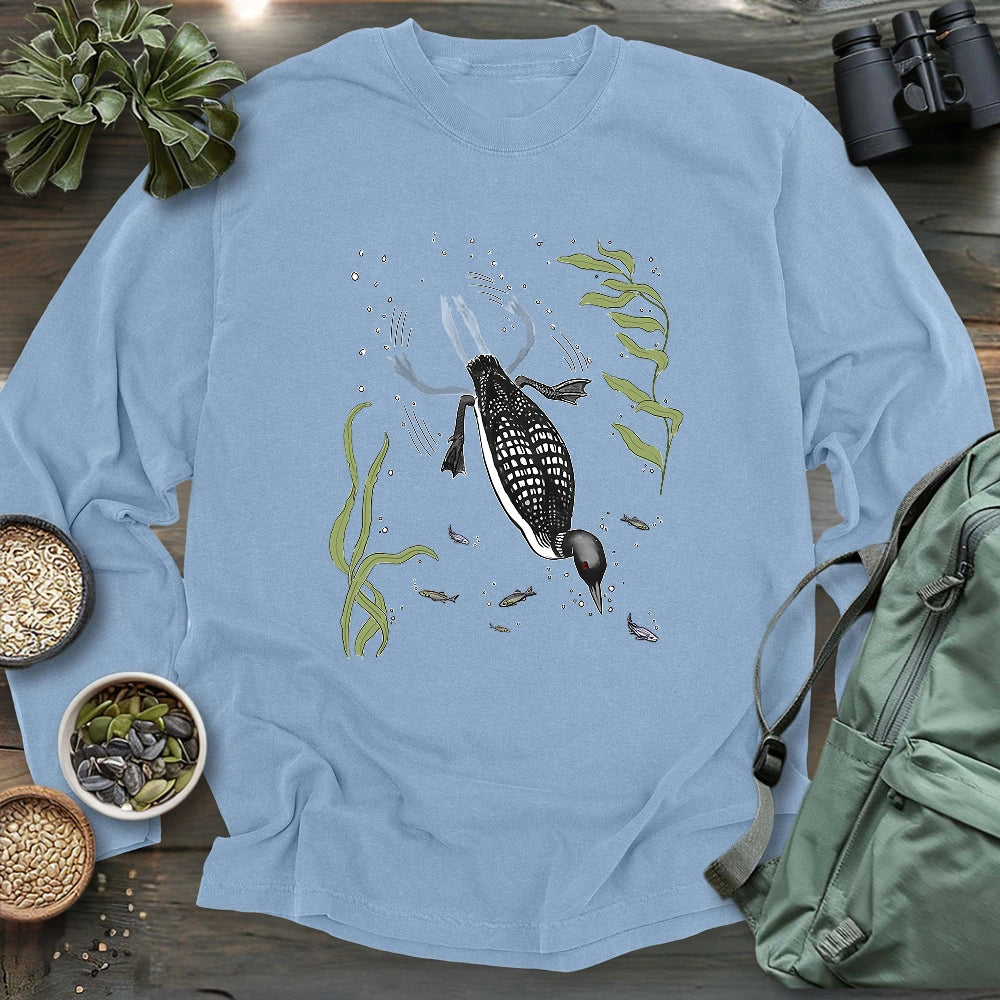Catch of The Loon Long Sleeve T-shirt