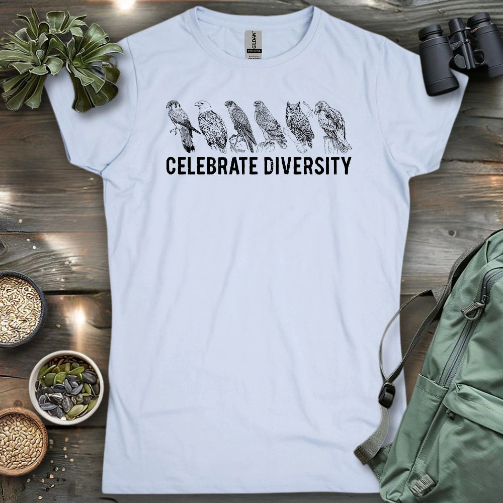 Celebrate Raptor Diversity Women's T-shirt
