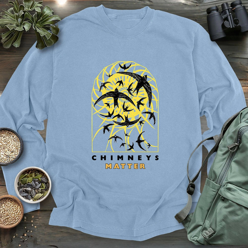 Chimney Swifts Matter Long Sleeve T-shirt