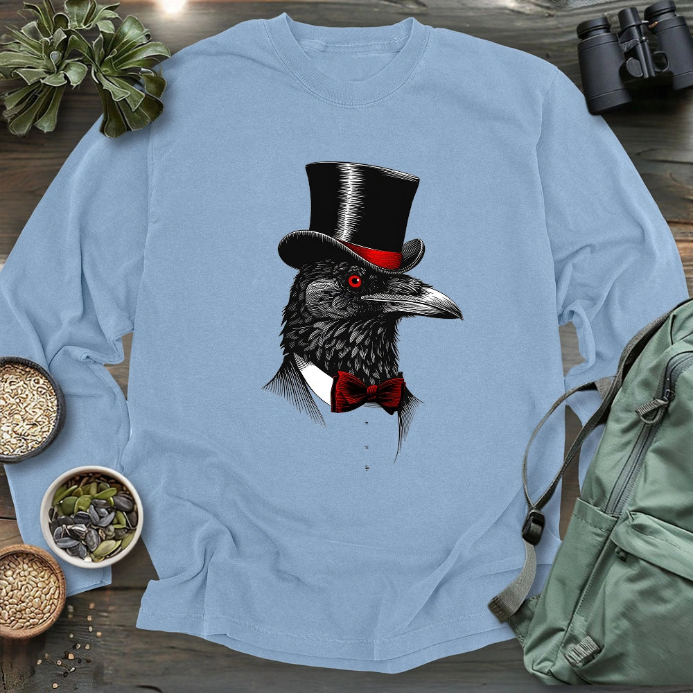 Crow Gentleman Long Sleeve T-shirt