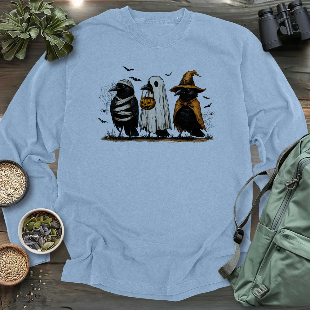 Crows in Costume Long Sleeve T-shirt